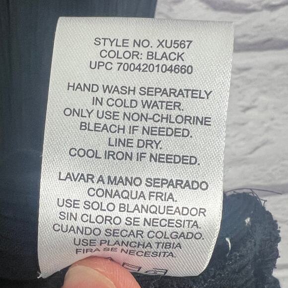 Bila Womens XL Boho Peasant Art Festival Smocked Waist Floral Paisley Tank Dress - Picture 8 of 10